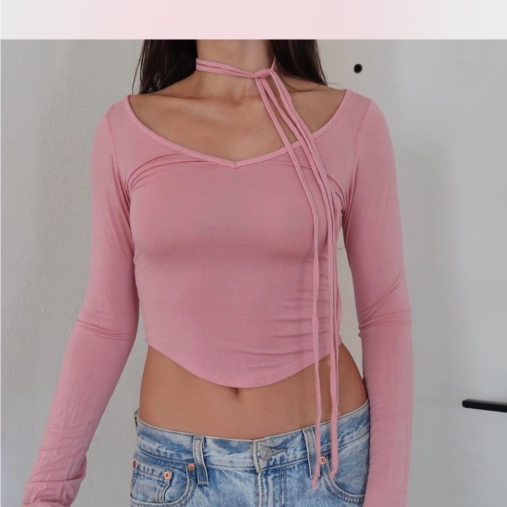 Urban Outfitters top w/ tie